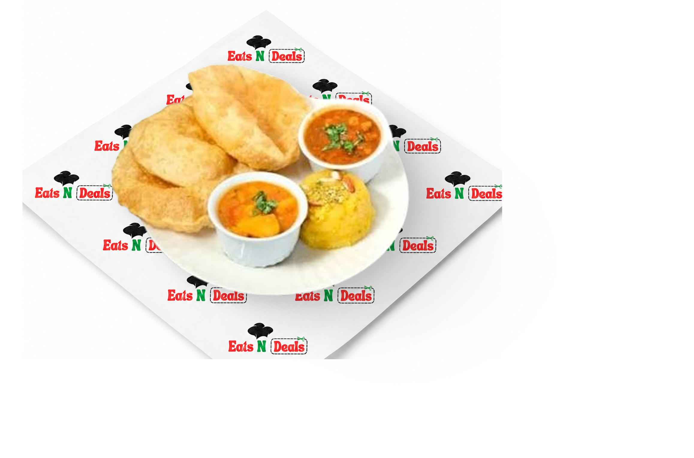 2xPuri Halwa&Channay